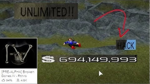 Broken Bones IV - Rthro new money hack