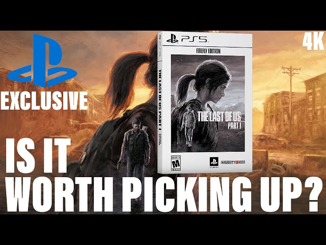 The Last Of Us Part 1 Firefly Edition Unboxing [PC/STEAM] 