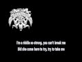 Alice in chains - Rain when i die (lyrics)