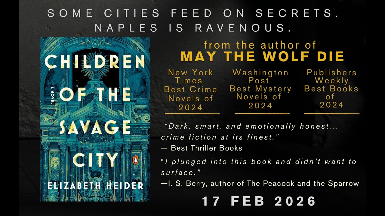 Book Launch in Amsterdam: CHILDREN OF THE SAVAGE CITY by Elizabeth Heider