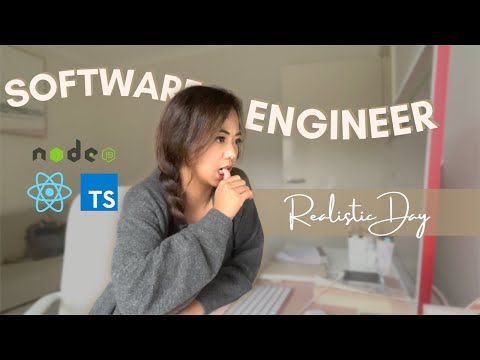 ✨ realistic ✨ day in the life of a software engineer 👩🏽‍💻 | coding day | working from home🏡