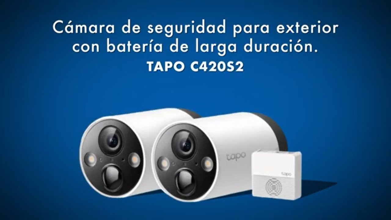 TP-Link presenta Tapo C420S2, un sistema de vigilancia sin cables