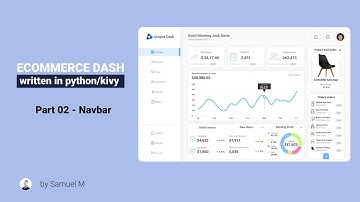 How To create An ECommerce Dashboard UI(Part 02) - Python/Kivy