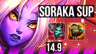 SORAKA & Jinx vs MILIO & Twitch (SUP) | 65% winrate, 1/4/21 | EUW Master | 14.9