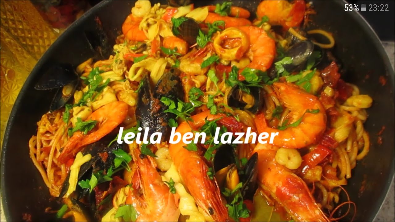 مكرونة غلال البحر