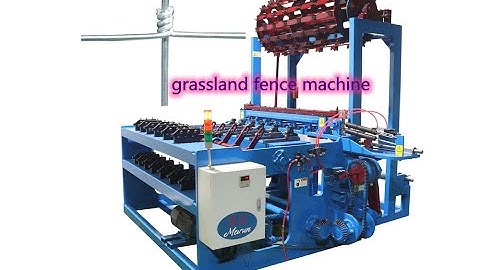 Cattle netting Wire mesh fence making machine/grassland fence machine,field fence machine