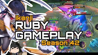 My First Game at Season 42 | RUBY Special Gameplay PT.1 | ikanji | MLBB screenshot 5