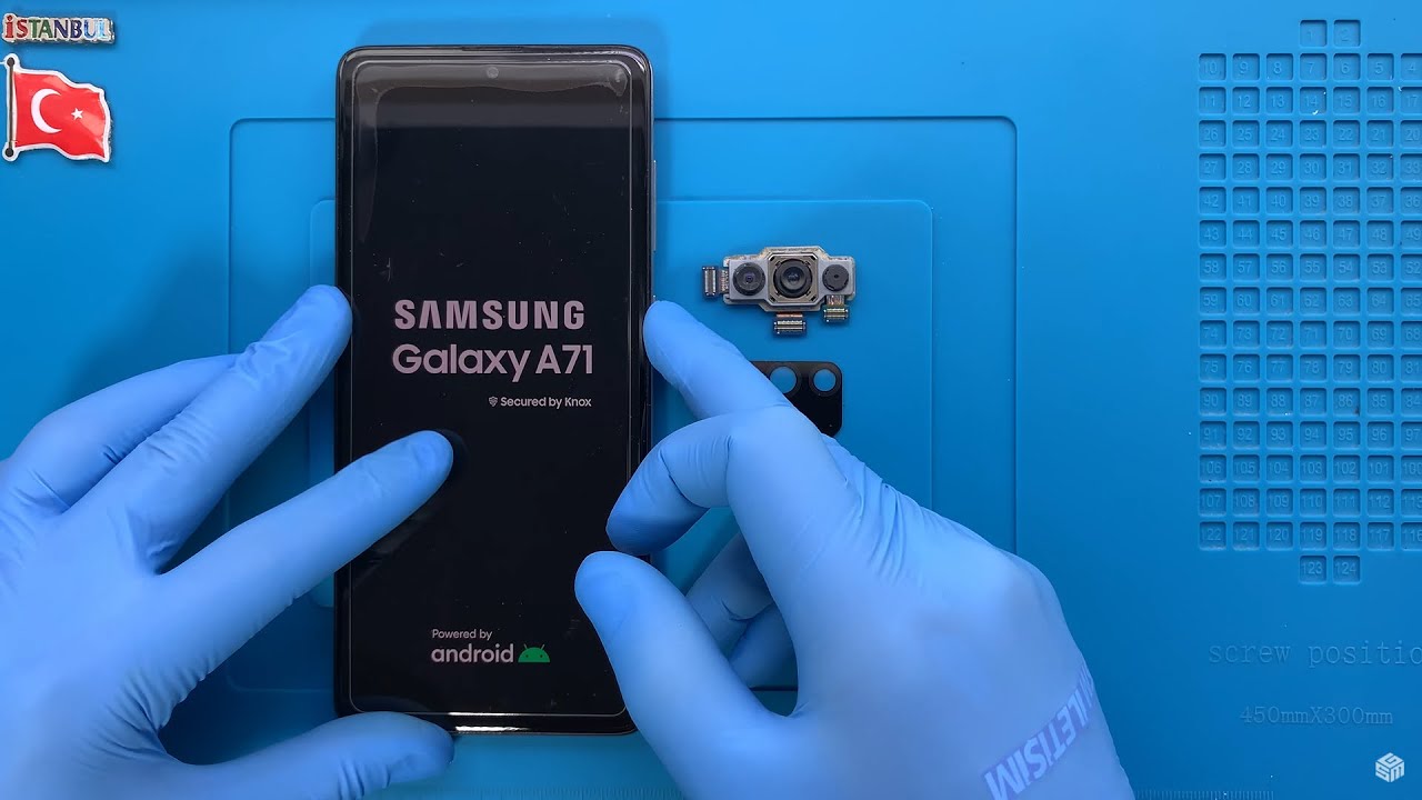Замена задней камеры Samsung Galaxy A71