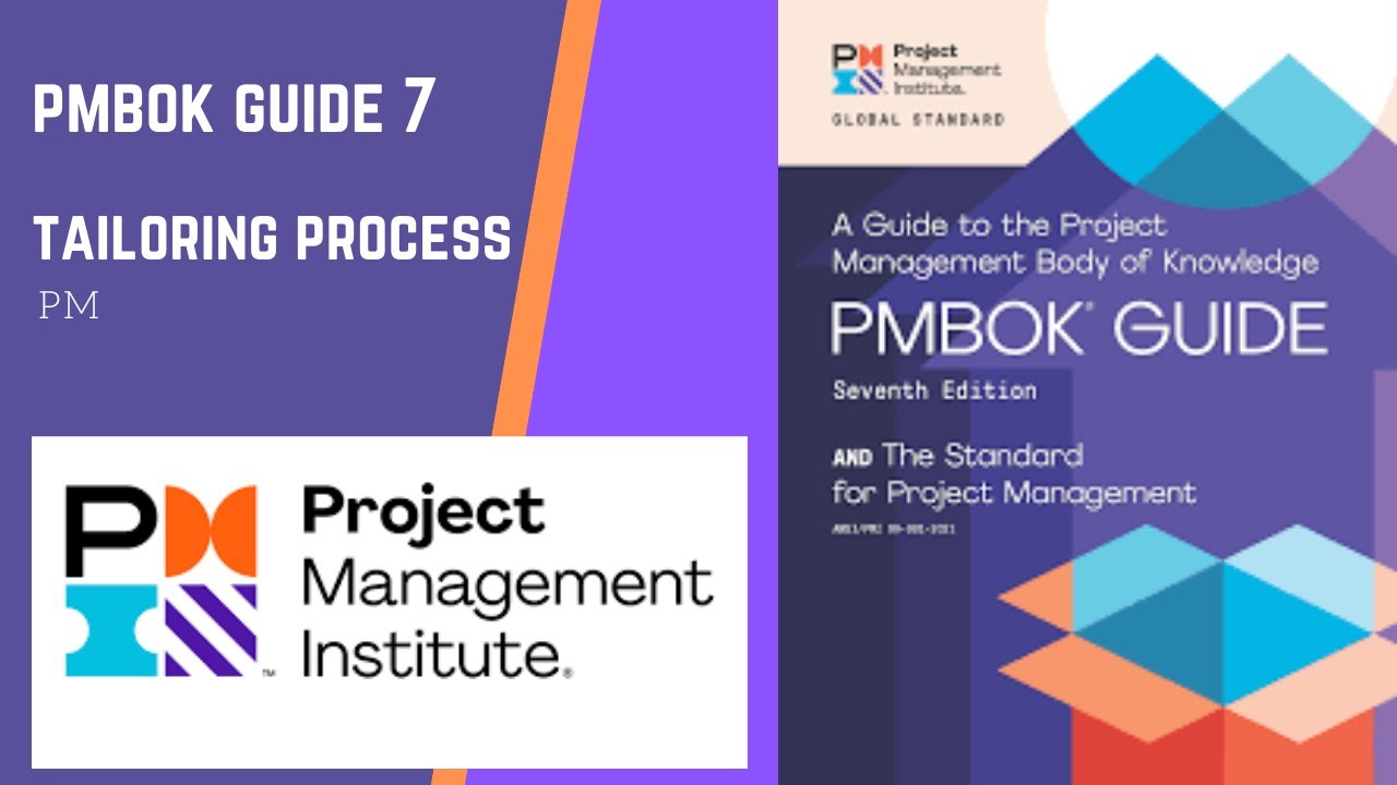 Tailoring Process outlined in PMBOK Guide 7 - YouTube