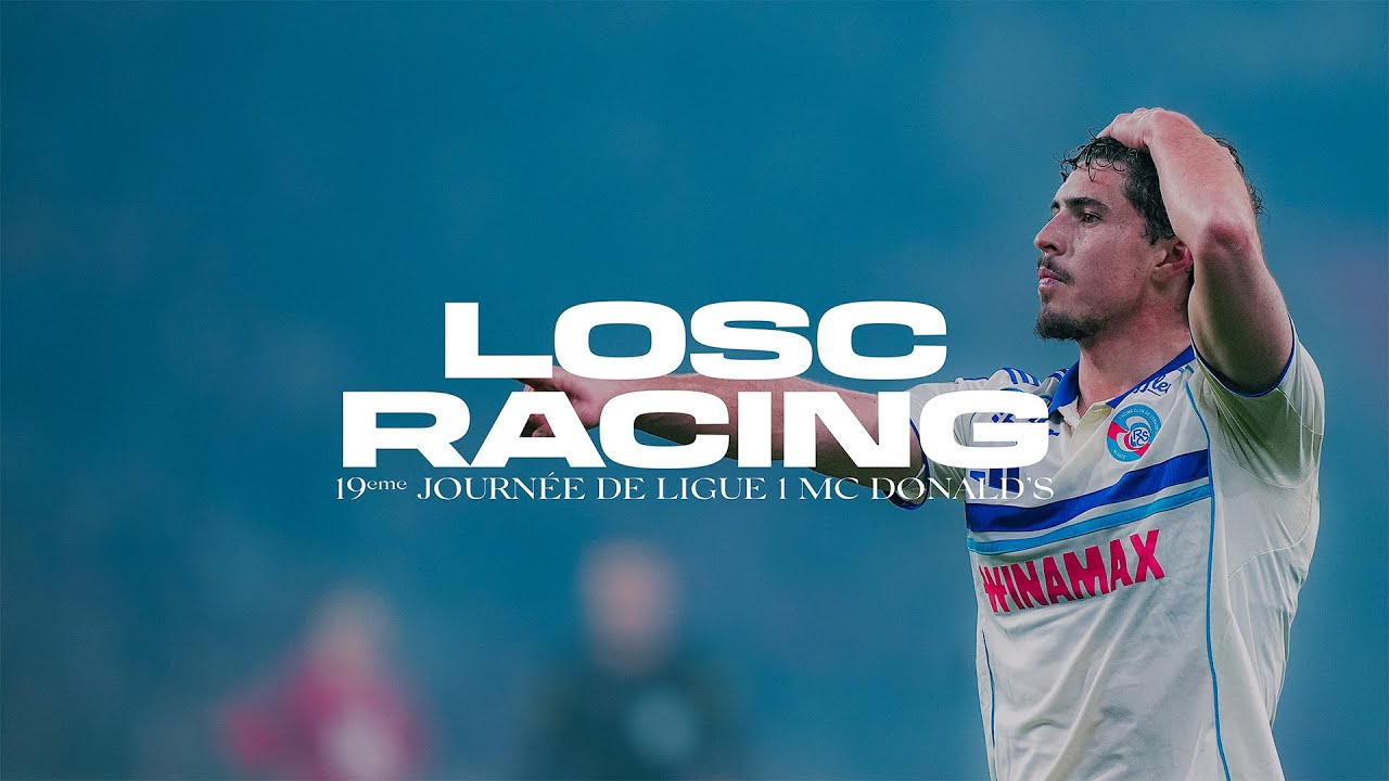 Lille - RACING (1-4) : les buts vus du bord terrain ⚽️🎬