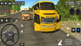 New Extreme Thailand Bus Driving 3D Simulator 2025 Games | Part 3 Real Bus Game Android Gameplay screenshot 4