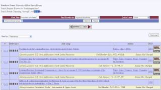 UNH Catalog - Searching for Books on the U.S. Presidents