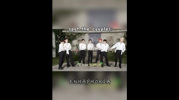 spot the couples, meanwhile riki: #enhypen #enhypenmembers #kpop
