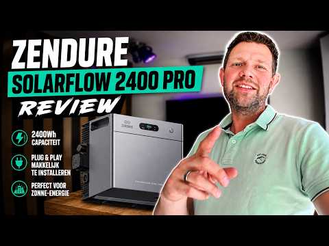 Zendure SolarFlow 2400 Pro home battery test