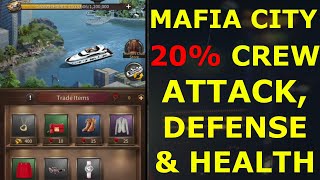 Get 20% More Crew Attack, Defense And Health