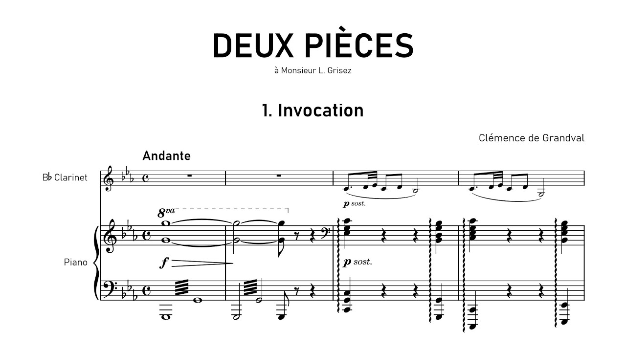 Clémence de Grandval (1828 - 1907) Francia