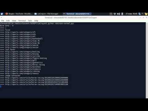 Python parse sport site