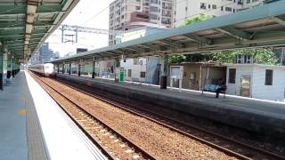 2017/08/08 竹北站 117次自強號 通過