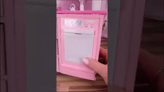 Vintage Kitchen Play Set Dishwasher Makeover Reveal #shorts