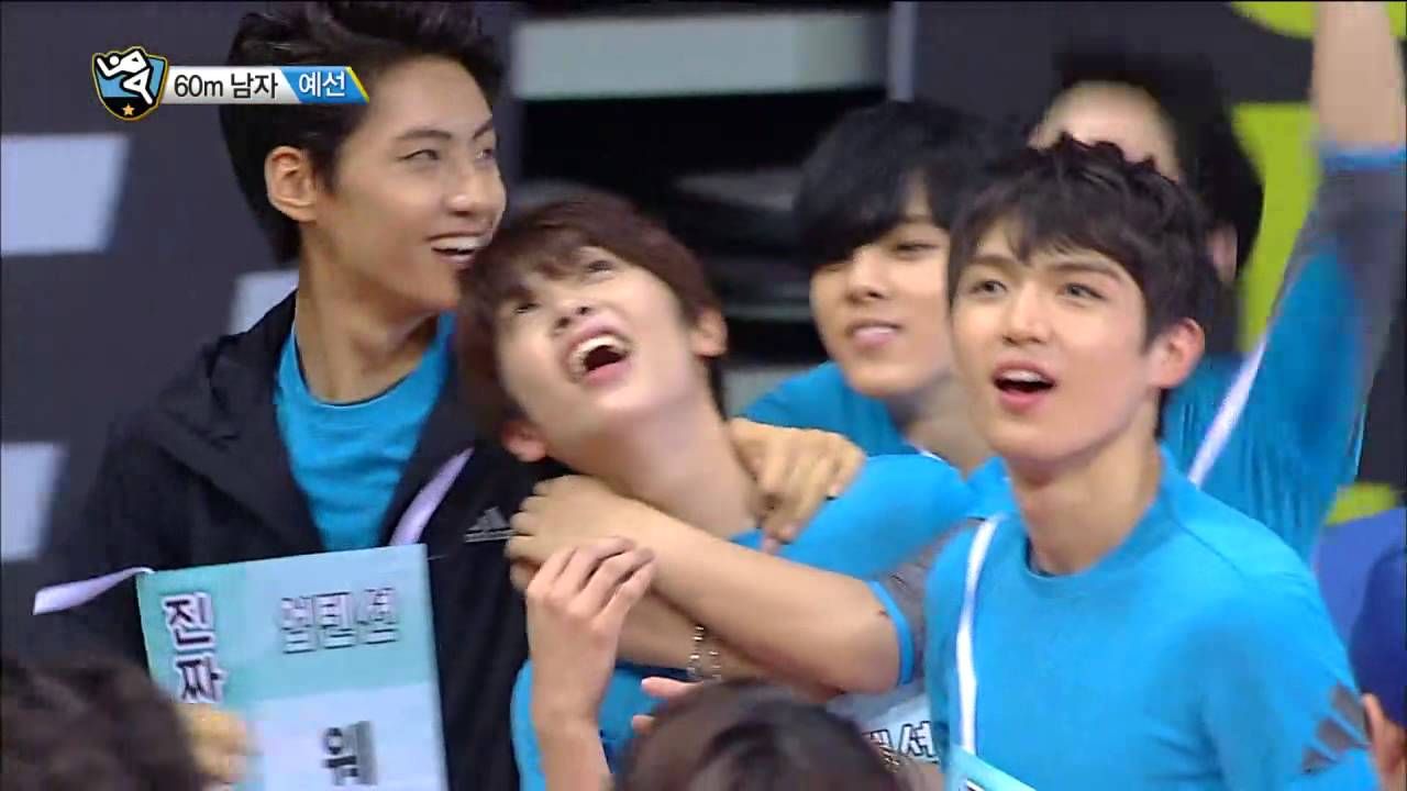 【TVPP】 Changjo(TEEN TOP)–M 60m Race Preliminary, 창조(틴탑)-남자 60m 달리기 예선 @2015 Idol Star Championship