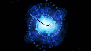 After Effects & Lightwave 3D - Abstract Clock Animated Background