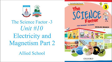 Class 3 Science Factor Unit #10 Electricity and Magnetism Part 2. Allied School