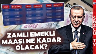 Ssk Ve Bağ-Kur Emekli Maaş Zammında Yeni Tablo En Düşük Emekli Maaşı Ne Kadar Olacak?