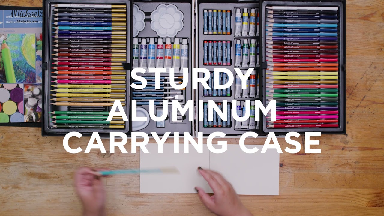 Artist’s Loft® Necessities™ 126 Piece Gift Art Set Michaels YouTube