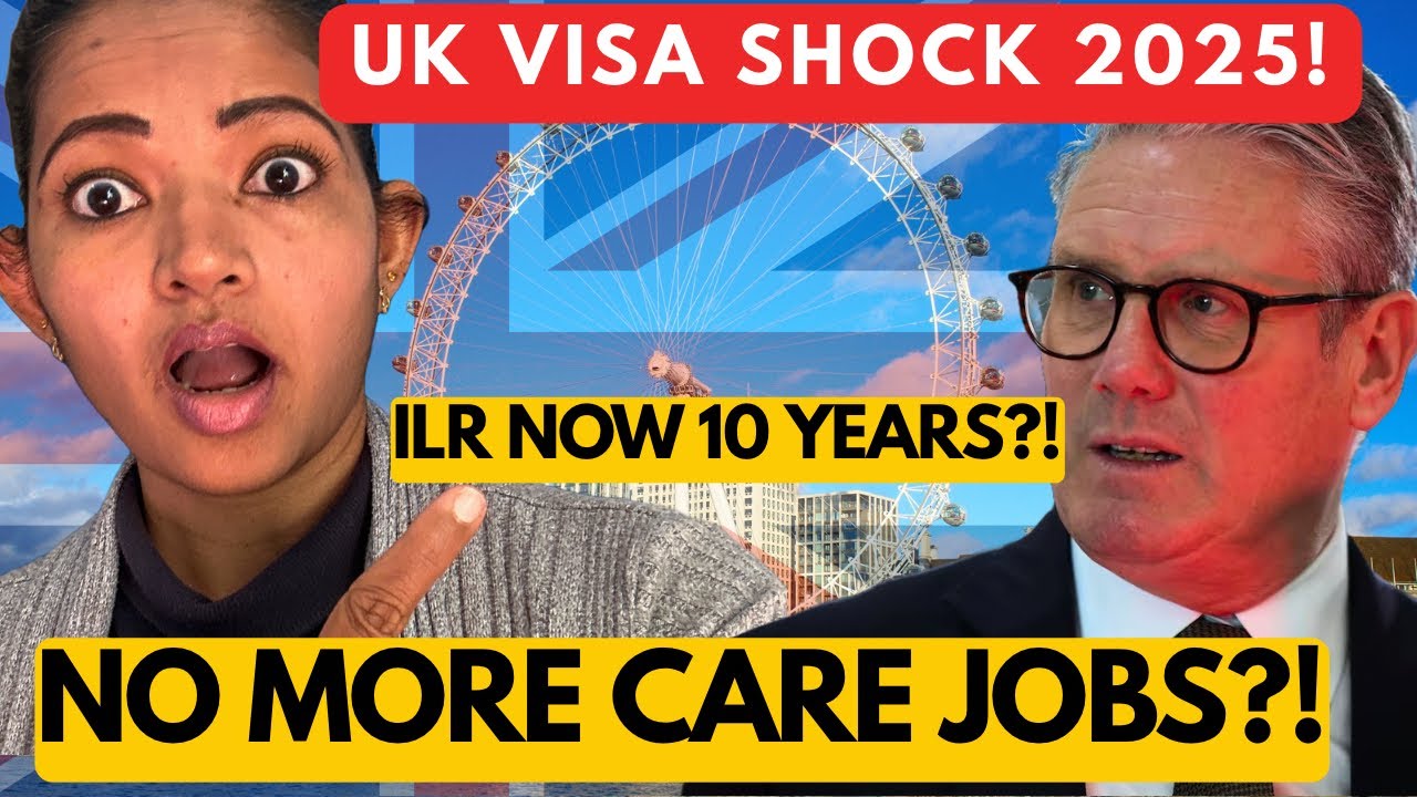 💥தமிழில் UK 2025 Visa Rules in Tamil | ILR 10 Years? Care Worker Visa Banned?!