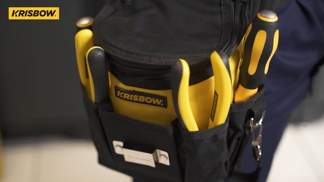 TOOL POUCH 5 POCKETS WITH ZIPPER LRTPZ5 YouTube