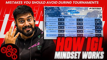 Mistake You Should Avoid | How IGL Mindset Works In eSports Tournament  #rockyandrdxtournament