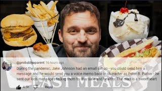 Top 11 vs. Jake Johnson Eats His Last Meal