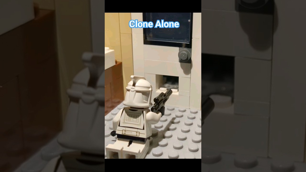 Clone Alone! LEGO Home Alone Parody! 