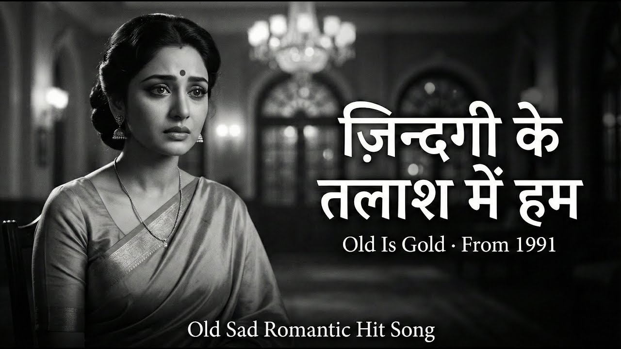 Zindagi Ki Talaash Mein Hum | Old Is Gold Sad Song | 70s Era Emotional Recreate | Gulmohar Gaane