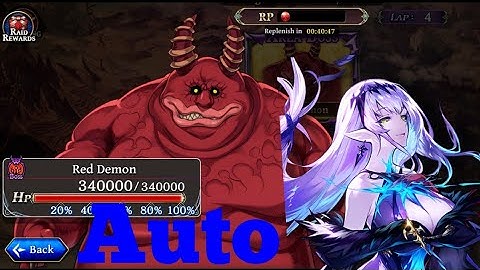 Red Demon - Boss Raid, Nanatsu no Taizai Collab || The Alchemist Code Global