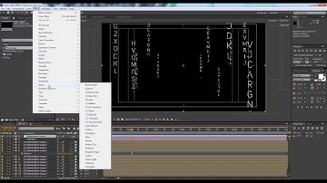 Matrix Style Text & Title Animation with After Effects tutorial