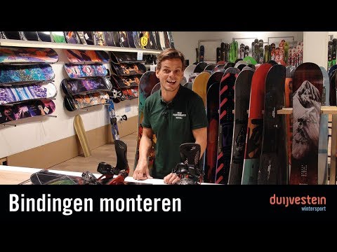 Video: Hoe Installeer Je Je Snowboardbindingen