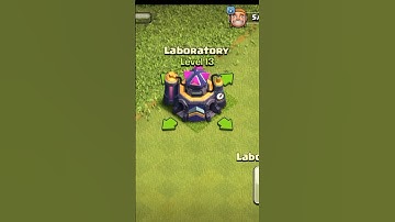Laboratory Level 1 to 13 / Clash Of Clans / Laboratory All Levels Max #youtubeshorts