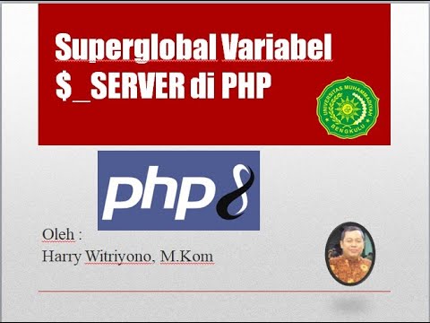 Variabel Superglobal $_SERVER pada Pemrograman PHP