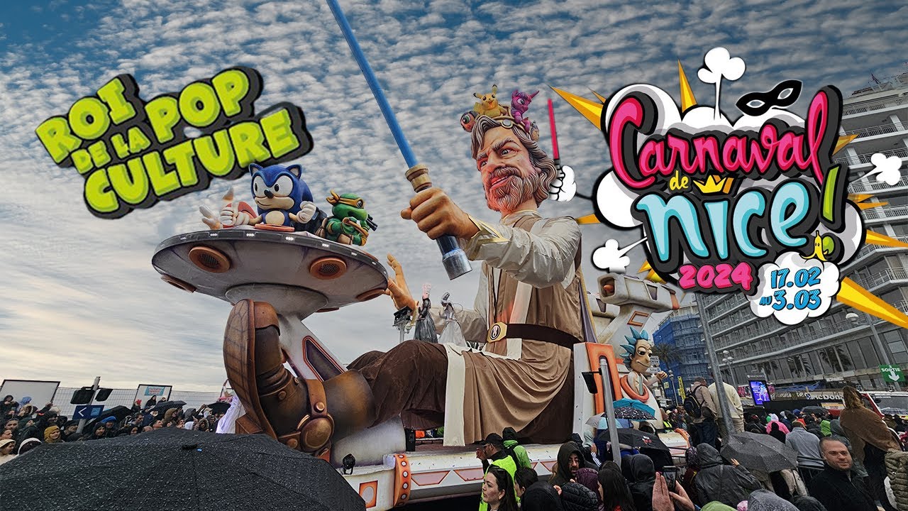 Le Corso Carnavalesque est tombé à l'eau ! | Carnaval de Nice 2024