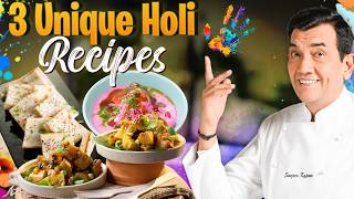 Holi Special Celebration Menu | Creative & Delicious Ideas By Chef @sanjeevkapoorkhazana screenshot 1