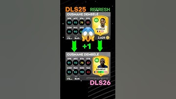 DLS 26 | 😱 NEW RATING PLAYERS IN DLS 26 ( P#1) #dls26 #newrating #football #dembele