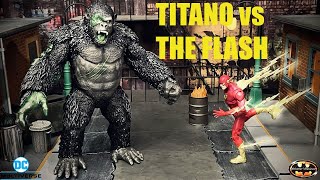 Celebrity McFarlane DC Multiverse Titano vs Flash 2 Pack Action Figure Review & Comparison Profile