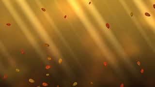 Sunlit autumn leaves 4k Visual Loop | Python + Taichi CUDA | 60 FPS