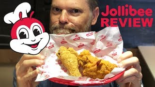 Jollibee Chicken Food Review  Spicy and Original Meal Deal  Greg's Kitchen