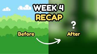 I changed my game scene background: Week 4 Recap #godot #gamedevlog