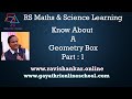 Know about a geometry box -- Part 1
