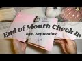 Goodbye, September | One Month Ahead Savings Challenge