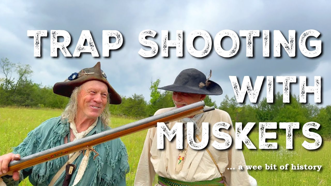 Trap Shooting With Muskets | FLINTLOCK | MATCHLOCK | BLACK POWDER | RIFLES