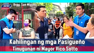 🔴Live: Mayor Vico Sotto Tinugunan ang Kahilingan ng Pasigueño | Oplan Kaayusan | Pasig News Update